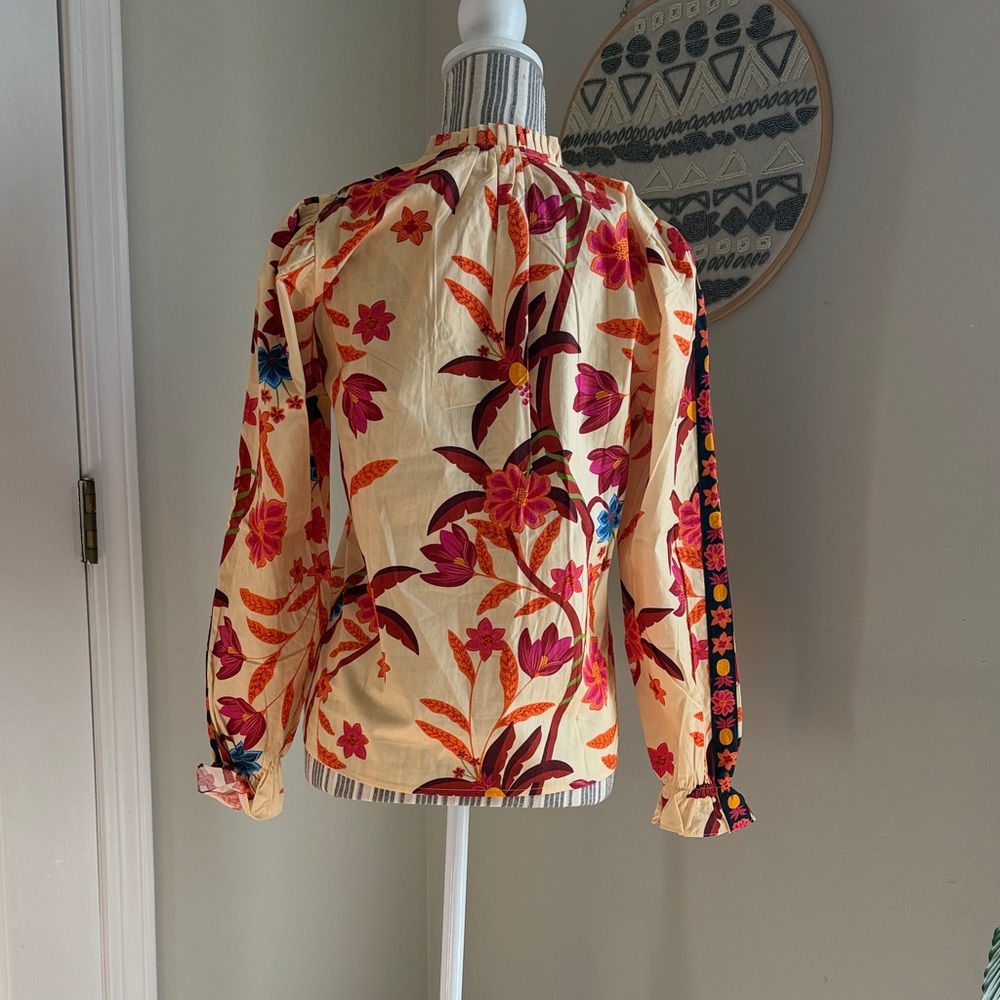 Maude Vivante Vibrant Floral Blouse - Picture 3 of 8